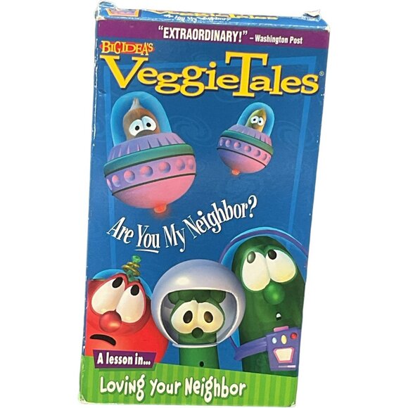 VeggieTales VHS Lot: Esther & Are You My Neighbor? Family-Friendly Animated Stor - Picture 6 of 11